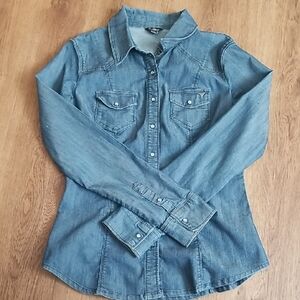 Guess Indigo Casual Shirt